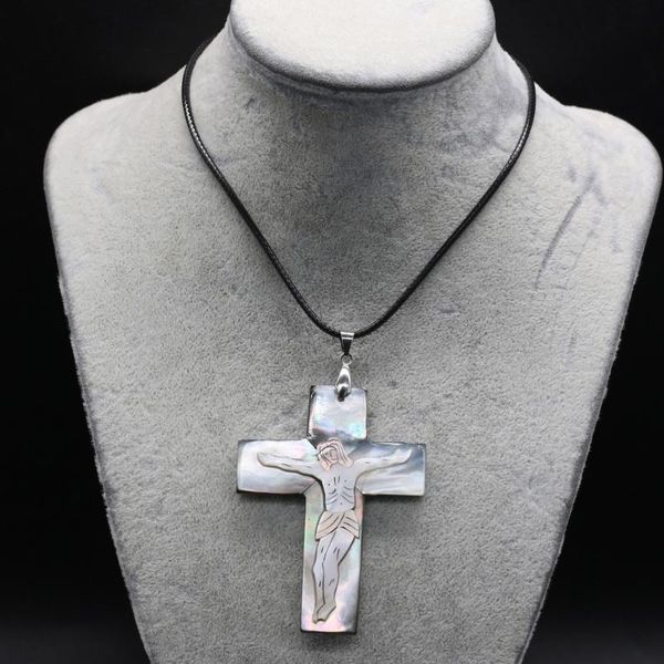 pendant necklaces charm 100% natural cross shape freshwater shell necklace men women daily banquet wear exquisite holiday gifts 1pc, Silver
pendant necklaces charm 100% natural cross shape freshwater shell necklace men women daily banquet wear exquisite holiday gifts 1pc, Silver