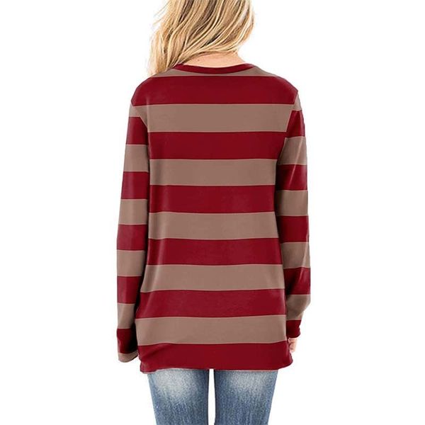 2021 new striped t women clothes spring fashion v neck long sleeve plus size tshirt casual tee shirt femme ropa mujer rvaq, White
2021 new striped t women clothes spring fashion v neck long sleeve plus size tshirt casual tee shirt femme ropa mujer rvaq, White