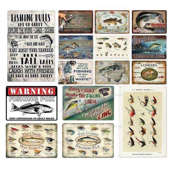 panneau de pêche en étain, affiche de poisson, plaque en métal, décor pour la cuisine, homme, grotte, plaques murales, vintage artisanat,
panneau de pêche en étain, affiche de poisson, plaque en métal, décor pour la cuisine, homme, grotte, plaques murales, vintage artisanat,