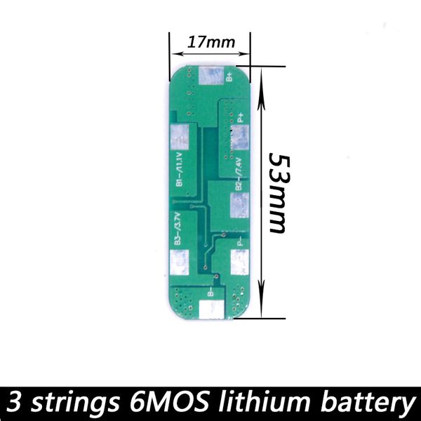 2021 liitokala 12v 6mos lithium battery protection board 3s 18650 lithium battery voltage protection circuit board
2021 liitokala 12v 6mos lithium battery protection board 3s 18650 lithium battery voltage protection circuit board