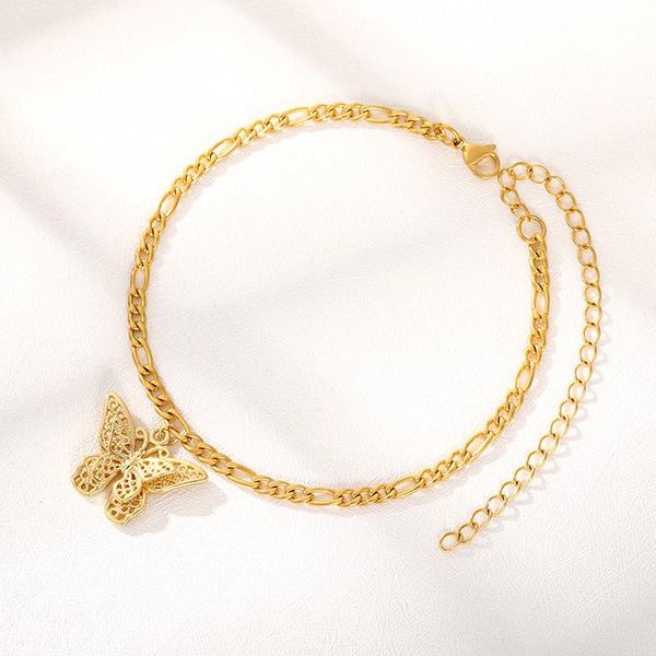 anklets boho stainless steel rose gold fashion retro butterfly anklet double stacked hollow pendant woman jewelry gift wholesale, Red;blue
anklets boho stainless steel rose gold fashion retro butterfly anklet double stacked hollow pendant woman jewelry gift wholesale, Red;blue