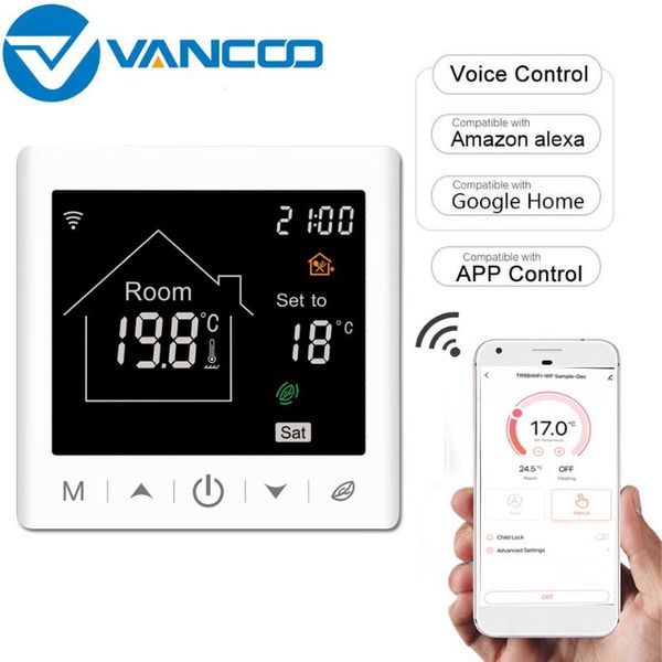 smart home control tuya wifi thermostat 220v water heating thermoregulat temperature controller work with digital
smart home control tuya wifi thermostat 220v water heating thermoregulat temperature controller work with digital