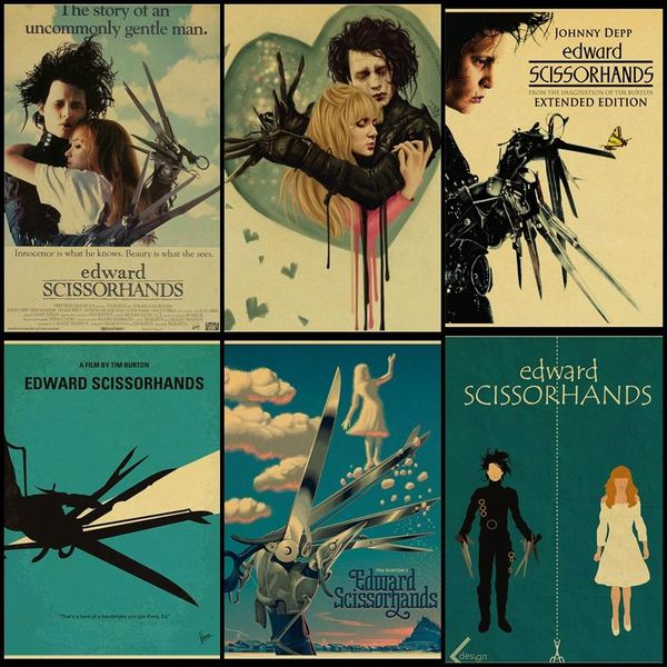 paintings buy three to send one classic movie edward scissorhands vintage brown paper poster house coffee bar decoration painting
paintings buy three to send one classic movie edward scissorhands vintage brown paper poster house coffee bar decoration painting