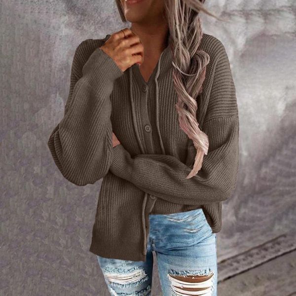 women's jackets womens casual knitted cardigan coats ladies elegant long sleeve cold shoulder sweaters halter neck backless loose sweat, Black;brown
women's jackets womens casual knitted cardigan coats ladies elegant long sleeve cold shoulder sweaters halter neck backless loose sweat, Black;brown