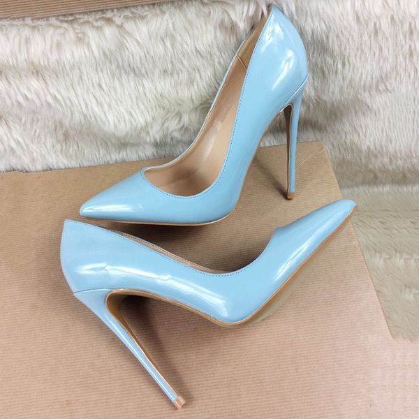 dress shoes tikicup light blue women patent stiletto high heels classic style ladies formal slip on pointed toe party pumps r05g, Black
dress shoes tikicup light blue women patent stiletto high heels classic style ladies formal slip on pointed toe party pumps r05g, Black