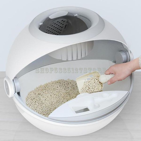 cat litter basin fully closed cat toilet deodorization and anti splashing large excrement basin cute deodorization litte
cat litter basin fully closed cat toilet deodorization and anti splashing large excrement basin cute deodorization litte