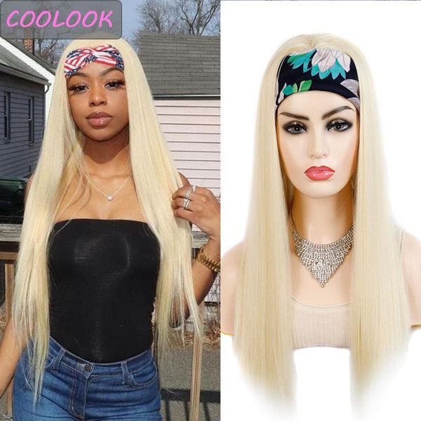 synthetic wigs 613 blonde headband wig honey straight headwrap african american headscarf natural fibre peruca cosplay, Black
synthetic wigs 613 blonde headband wig honey straight headwrap african american headscarf natural fibre peruca cosplay, Black