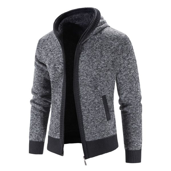 new fleece cardigan men hooded warm sweatercoat thick patchwork fashion winter sweater jacket men knitted cardigan coats man, White;black
new fleece cardigan men hooded warm sweatercoat thick patchwork fashion winter sweater jacket men knitted cardigan coats man, White;black