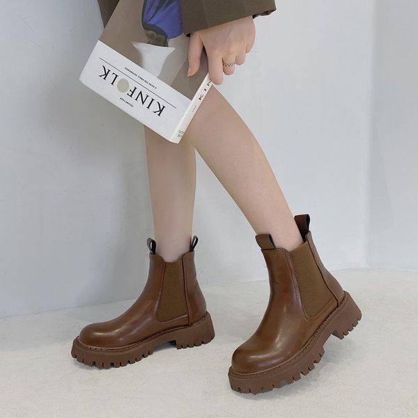 boots chunky 2021 fashion platform women booties ankle female motorcycle botas mujer round toe slip-on, Black
boots chunky 2021 fashion platform women booties ankle female motorcycle botas mujer round toe slip-on, Black