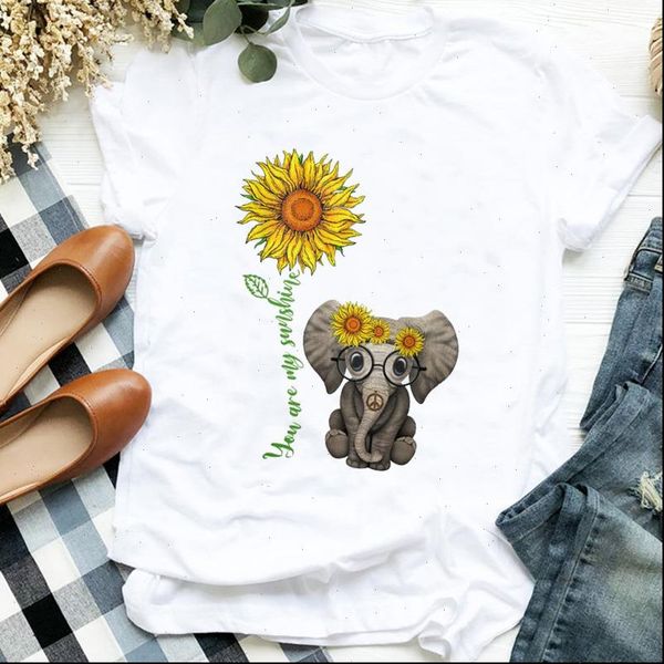 women lady cartoon elephant flower animal fashion love trend cute t tee womens tshirt female shirt clothes graphic t shirt, White
women lady cartoon elephant flower animal fashion love trend cute t tee womens tshirt female shirt clothes graphic t shirt, White