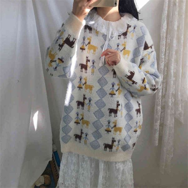 women's sweaters fancy sweater with floral pattern, turtleneck in the, vinatge, sweet, warm, comfortable, , winter, korean style cxvw, White;black
women's sweaters fancy sweater with floral pattern, turtleneck in the, vinatge, sweet, warm, comfortable, , winter, korean style cxvw, White;black