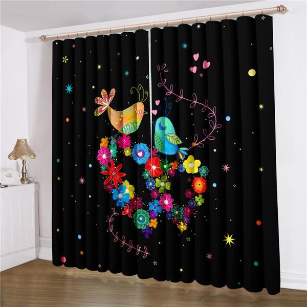 curtain & drapes dream love curtains birds in flowers window 3d print black background home parlor treatments
curtain & drapes dream love curtains birds in flowers window 3d print black background home parlor treatments