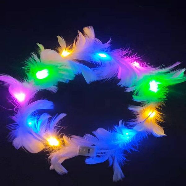 party decoration glow up led light feather flower garland headband adjustable hawaii beach wedding wreath supplies decorations
party decoration glow up led light feather flower garland headband adjustable hawaii beach wedding wreath supplies decorations