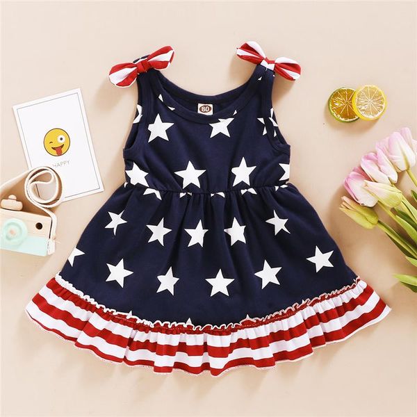 girl's dresses 1-4years baby girls 4th of july dress,children casual patriotic stars stripes sleeveless bowknot independence day dress, Red;yellow
girl's dresses 1-4years baby girls 4th of july dress,children casual patriotic stars stripes sleeveless bowknot independence day dress, Red;yellow