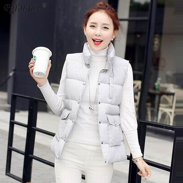 women's vests women vest 2021 fashion winter solid short silm cotton down waistcoat female thick warm sleeveless plus size -xxxxxl, Black;white
women's vests women vest 2021 fashion winter solid short silm cotton down waistcoat female thick warm sleeveless plus size -xxxxxl, Black;white