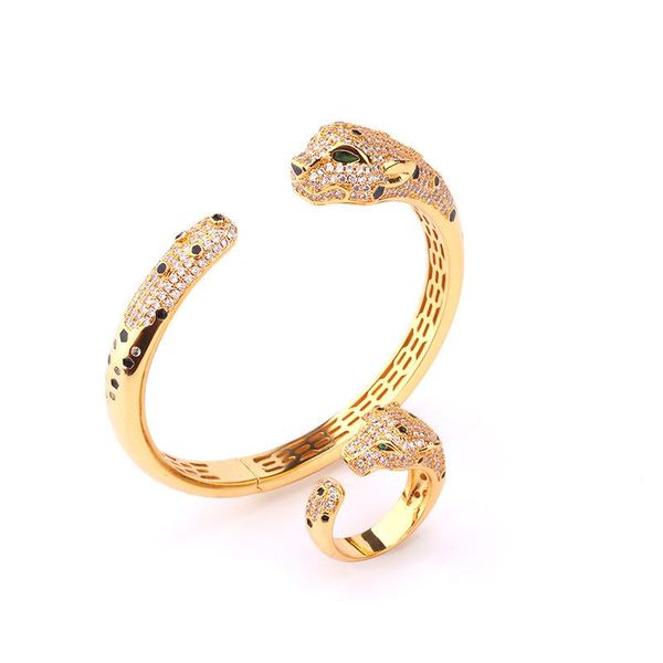 earrings & necklace fashion classic luxury gift cool leopard head bangle and ring dubai european zircon women girl wedding bridal jackie jew, Silver
earrings & necklace fashion classic luxury gift cool leopard head bangle and ring dubai european zircon women girl wedding bridal jackie jew, Silver