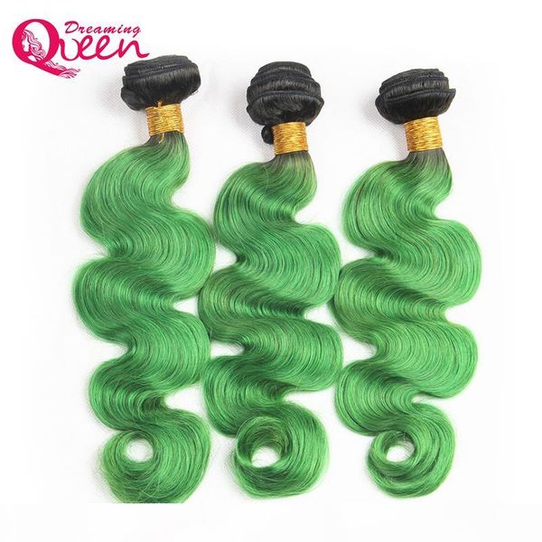 #t1b emerald green body wave ombre brazilian human hair extensions brazilian virgin human hair weaves 3 bundles ombre hair bundles, Black
#t1b emerald green body wave ombre brazilian human hair extensions brazilian virgin human hair weaves 3 bundles ombre hair bundles, Black