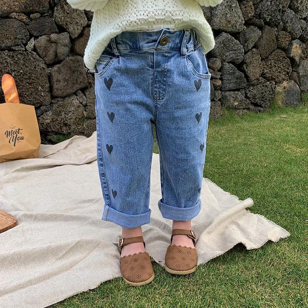 heart loose jeans spring autumn trousers pants warm for girls boys children kids clothing teenagers high quality, Blue
heart loose jeans spring autumn trousers pants warm for girls boys children kids clothing teenagers high quality, Blue