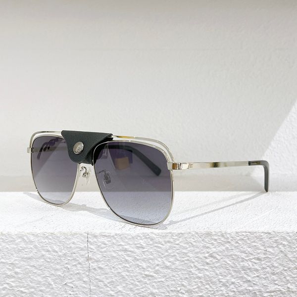 fashionable men metal sunglasses leather case decorative designer glasses big rectangle frame lenses uv400 lightweight comfortable original, White;black
fashionable men metal sunglasses leather case decorative designer glasses big rectangle frame lenses uv400 lightweight comfortable original, White;black