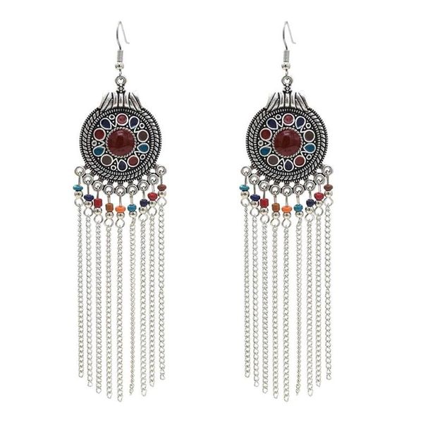 dangle & chandelier vintage ethnic gypsy earrings for women boho oxidized jewelry ladies round bell tassel jhumka afghan 2021, Silver
dangle & chandelier vintage ethnic gypsy earrings for women boho oxidized jewelry ladies round bell tassel jhumka afghan 2021, Silver