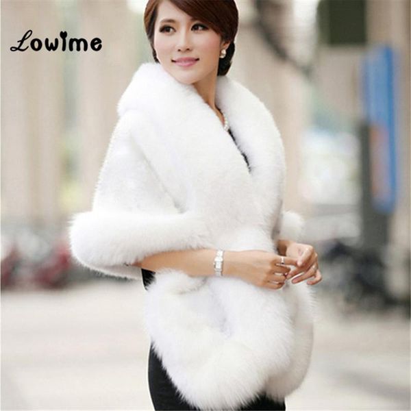 wraps & jackets faux fur bolero women bridal shawl in stock wedding cape mariag cloak fast dress coat, White
wraps & jackets faux fur bolero women bridal shawl in stock wedding cape mariag cloak fast dress coat, White