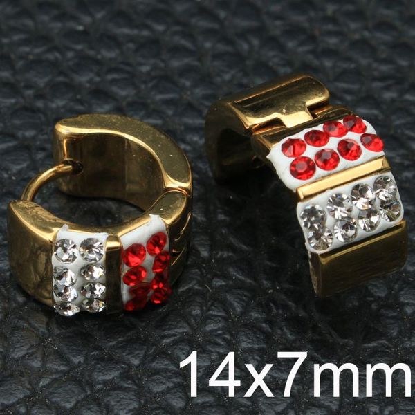 hoop & huggie fashion stainless steel jewelry multi gold color earrings 14x7mm for woman girl party gift easkbgep, Golden;silver
hoop & huggie fashion stainless steel jewelry multi gold color earrings 14x7mm for woman girl party gift easkbgep, Golden;silver