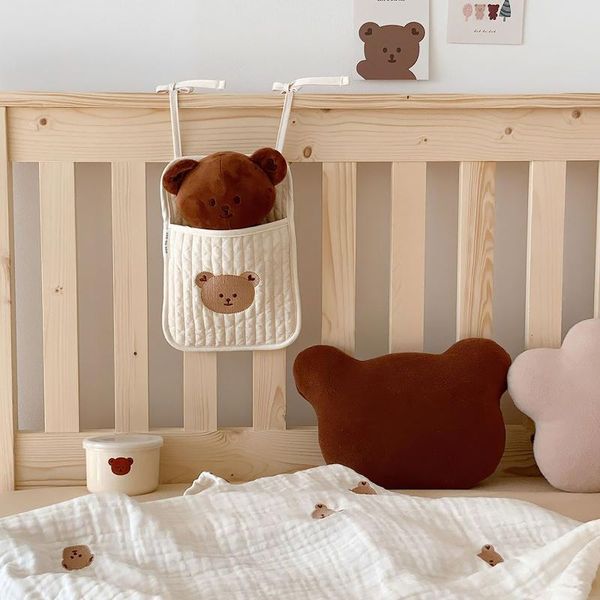 storage bags bedside hanging bag baby crib linen canvas organizer bottle toy container with cute pattern for dormitory
storage bags bedside hanging bag baby crib linen canvas organizer bottle toy container with cute pattern for dormitory