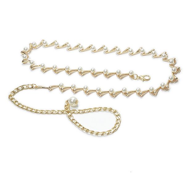 new women's belly dance waist chain pearl inlaid metal thin belt sailor dance waist chain, Black;brown
new women's belly dance waist chain pearl inlaid metal thin belt sailor dance waist chain, Black;brown