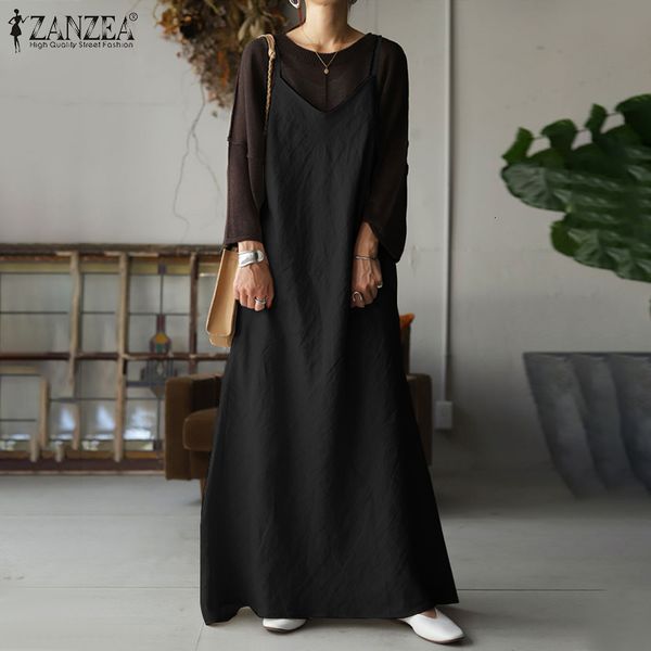2021 new zanzea fashion women summer spaghetti strap solid long sun elegant v neck slip female overalls vestidos kaftan k70f, Black;gray
2021 new zanzea fashion women summer spaghetti strap solid long sun elegant v neck slip female overalls vestidos kaftan k70f, Black;gray