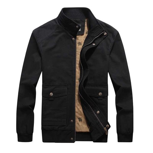 2021 new bomber fashionable businessman's leisure stand cotton man's coat spring clothes autumn fashion jacket hi1d, Black;brown
2021 new bomber fashionable businessman's leisure stand cotton man's coat spring clothes autumn fashion jacket hi1d, Black;brown