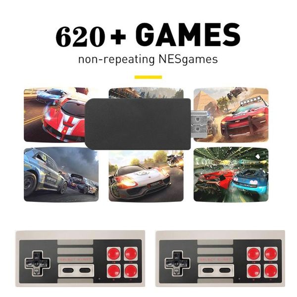 portable game players video console double wireless controller tv built-in 620 retro stick av 720p
portable game players video console double wireless controller tv built-in 620 retro stick av 720p