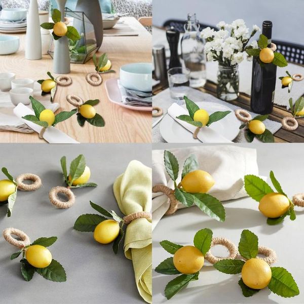 napkin rings 6pcs handmade yellow faux with vine ring for wedding dinner party banquet decorative ornament
napkin rings 6pcs handmade yellow faux with vine ring for wedding dinner party banquet decorative ornament