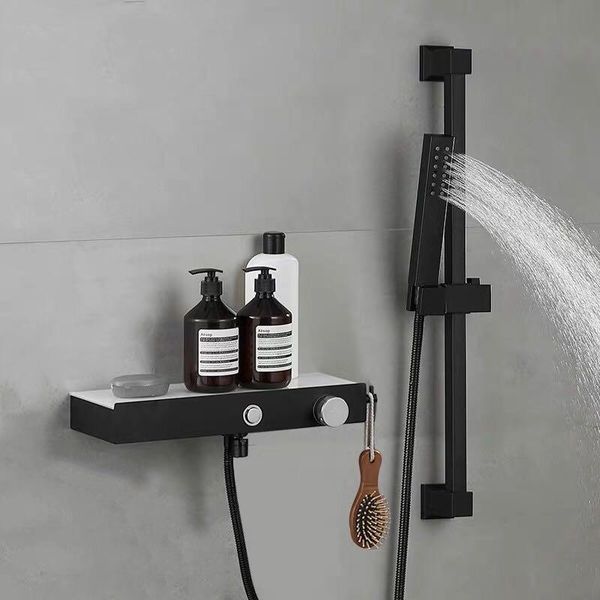 black brass finish bathroom classic shower faucet set /wall mounted bathtub faucet mixers/handheld showers with slide bar
black brass finish bathroom classic shower faucet set /wall mounted bathtub faucet mixers/handheld showers with slide bar