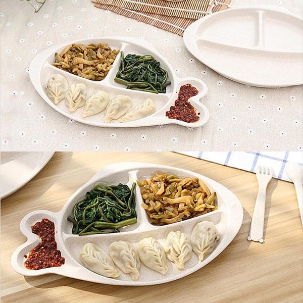 dinnerware sets 1pc wheat straw fish shaped children fruit salad plate tableware supplies non-slip solid fishing for kitchen tools
dinnerware sets 1pc wheat straw fish shaped children fruit salad plate tableware supplies non-slip solid fishing for kitchen tools