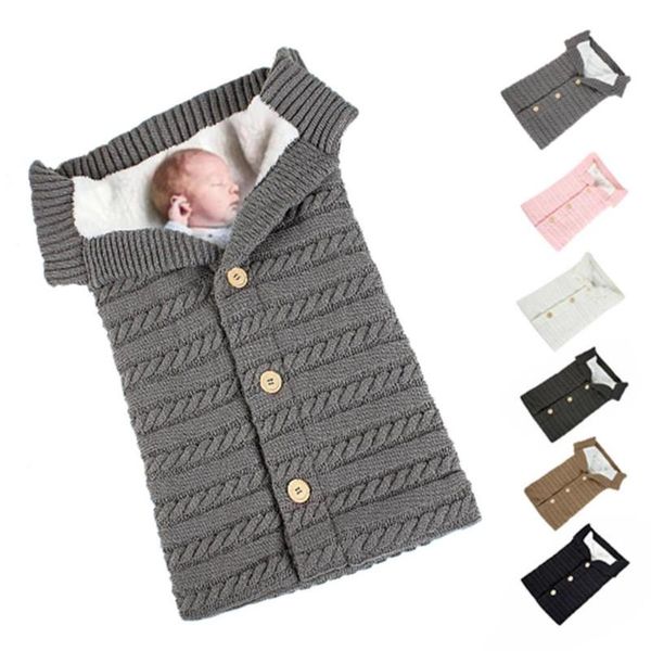 cute knit sleeping bags acrylic fibres imitation lamb velvet winter warm newborn baby swaddle wrap durable envelope
cute knit sleeping bags acrylic fibres imitation lamb velvet winter warm newborn baby swaddle wrap durable envelope