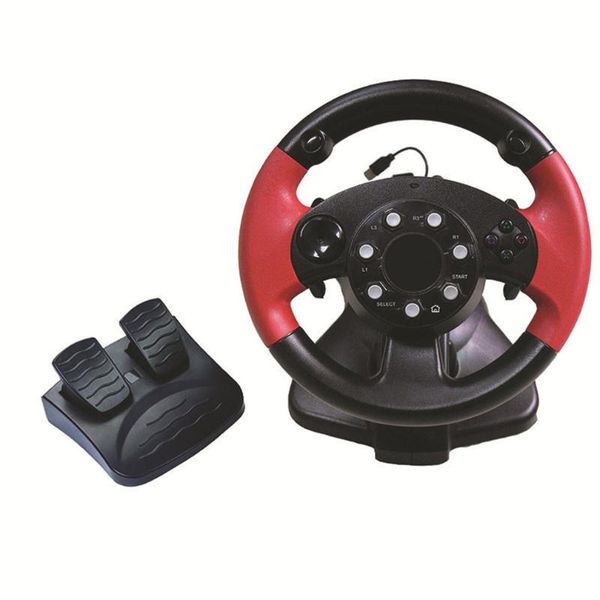 smart home control gamepad steering wheel vibration computer universal gaming rotatable plug and play for ps 3/ps 2
smart home control gamepad steering wheel vibration computer universal gaming rotatable plug and play for ps 3/ps 2