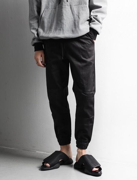 men's pants trousers trend hip hop casual chinese style slim elastic waist everyday cotton leggings, Black
men's pants trousers trend hip hop casual chinese style slim elastic waist everyday cotton leggings, Black