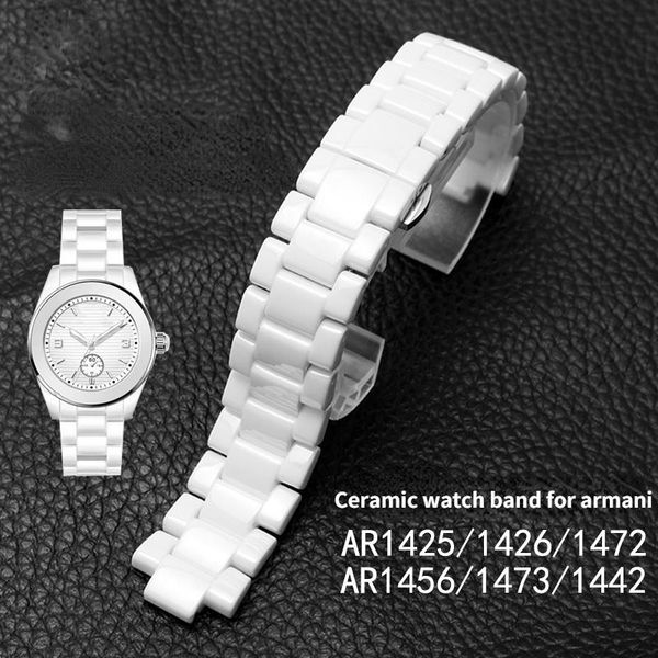 watch bands ceramic band for men and women 's ar1425/1426/1472/1456/1443/1400/1410/1451, Black;brown
watch bands ceramic band for men and women 's ar1425/1426/1472/1456/1443/1400/1410/1451, Black;brown