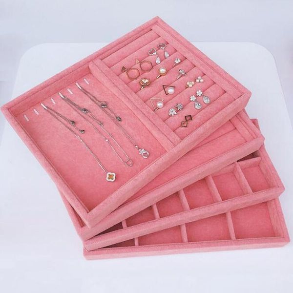pink velvet ring jewelry display organizer case box holder b/m/s necklace earrings storage box showcase jewelry stand holder, Pink;blue
pink velvet ring jewelry display organizer case box holder b/m/s necklace earrings storage box showcase jewelry stand holder, Pink;blue