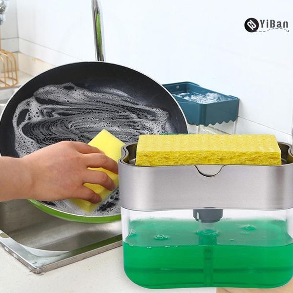 storage bottles & jars 2 in 1 scrubbing liquid detergent dispenser press-type soap box pump organizer with sponge kitchen tool bathroom supp
storage bottles & jars 2 in 1 scrubbing liquid detergent dispenser press-type soap box pump organizer with sponge kitchen tool bathroom supp