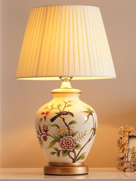 table lamps chinese retro idyllic ceramic lamp for living room study bedroom bedside american modern decoration night light
table lamps chinese retro idyllic ceramic lamp for living room study bedroom bedside american modern decoration night light