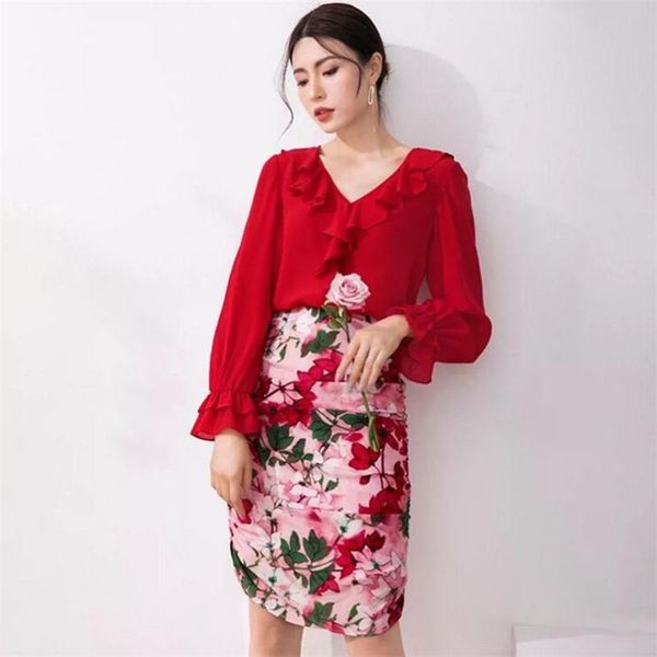 women's blouses & shirts 2021 autumn woman chiffon blusa mujer spring casual long sleeve blouse ruffled collar shirt ladies vintage el, White
women's blouses & shirts 2021 autumn woman chiffon blusa mujer spring casual long sleeve blouse ruffled collar shirt ladies vintage el, White