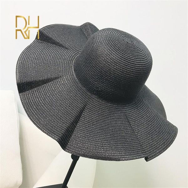 wide brim hats women solid black white beach sun hat paper straw uv upf50 travel foldable summer holiday visor cap, Blue;gray
wide brim hats women solid black white beach sun hat paper straw uv upf50 travel foldable summer holiday visor cap, Blue;gray