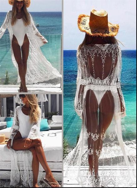 women bahting pareo lace mesh patchwork white bikini cover up women beach tunic long beach dress, Black;gray
women bahting pareo lace mesh patchwork white bikini cover up women beach tunic long beach dress, Black;gray