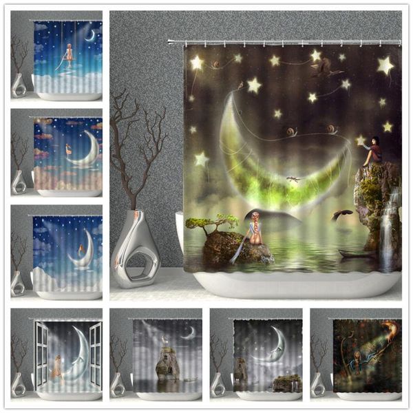 shower curtains moon stars waterproof fantasy night girl boy animal polyester fabric bath curtain set multisize bathroom screen
shower curtains moon stars waterproof fantasy night girl boy animal polyester fabric bath curtain set multisize bathroom screen