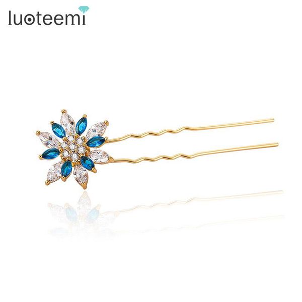 hair clips & barrettes luoteemi female fashion jewelry cz stone flower pins wedding party for bridal women, Golden;silver
hair clips & barrettes luoteemi female fashion jewelry cz stone flower pins wedding party for bridal women, Golden;silver