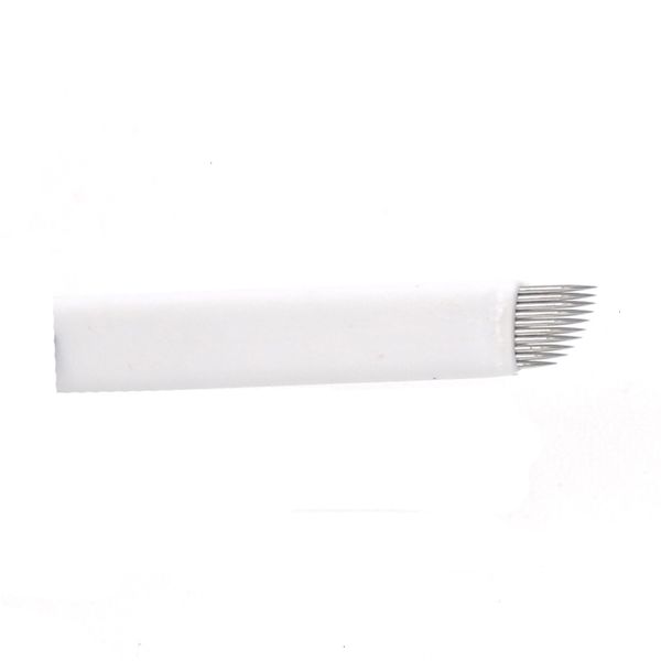 wholesale 100pcs permanent make up manual needle blade 10 pin microblading for eyebrow beauty tattoo
wholesale 100pcs permanent make up manual needle blade 10 pin microblading for eyebrow beauty tattoo