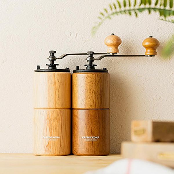 manual coffee grinders cafede kona grinder with adjustable setting conical burr mill for french drip mokapot
manual coffee grinders cafede kona grinder with adjustable setting conical burr mill for french drip mokapot