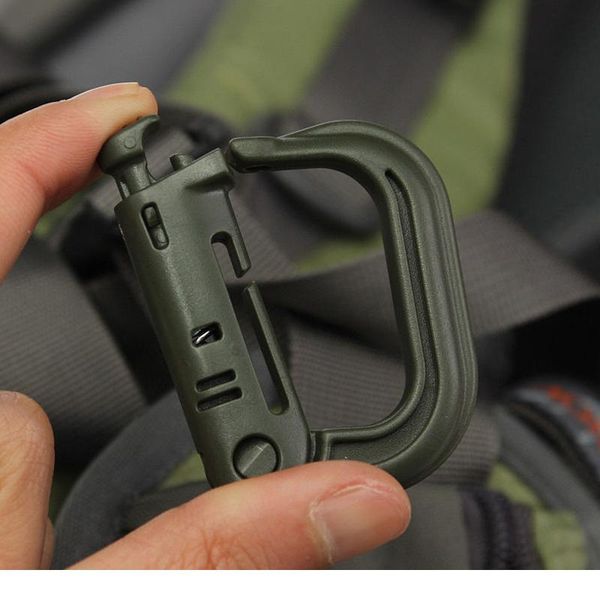 5pcs/lot plastic carabiner army d-ring hook molle webbing backpack buckle clip snap safe lock camping hiking climb outdo jllfvz
5pcs/lot plastic carabiner army d-ring hook molle webbing backpack buckle clip snap safe lock camping hiking climb outdo jllfvz