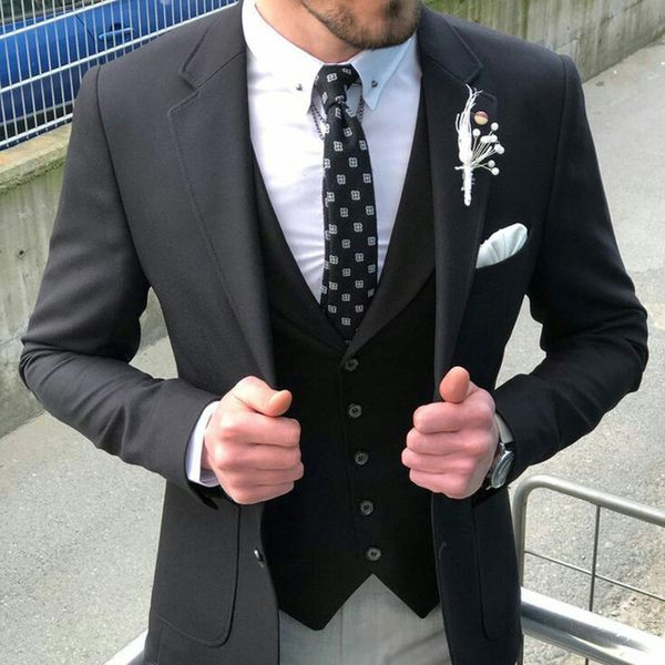 men's suits & blazers dress black homme suits for the groom's wedding suit three sport blazers jacket -pants vest gmf9, White;black
men's suits & blazers dress black homme suits for the groom's wedding suit three sport blazers jacket -pants vest gmf9, White;black